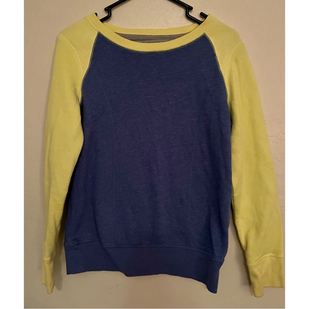 Blue/ Yellow Sweatshirt